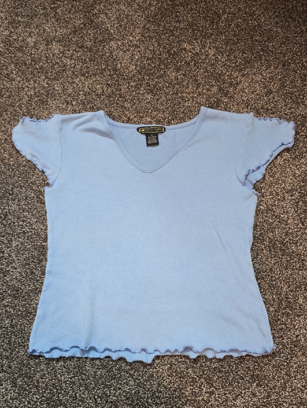 Lovely Girl Flutter Sleeve Tshirt
